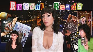 bat crimes, elf angst and witches galore | mood reading vlog | horror, manga, fantasy, nonfic