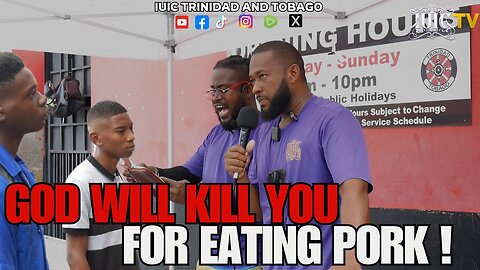 GOD WILL KILL YOU FOR EATING PORK!