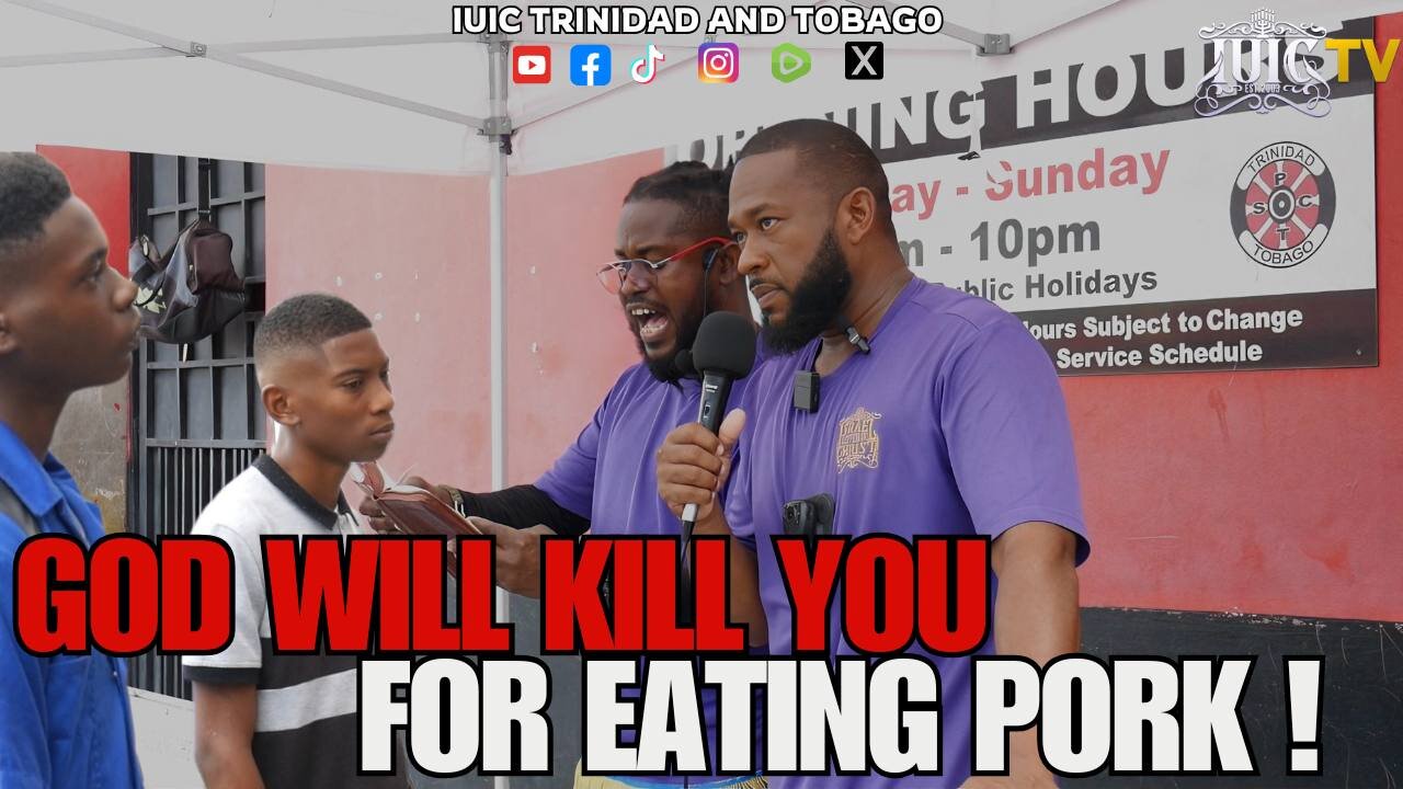 GOD WILL KILL YOU FOR EATING PORK!