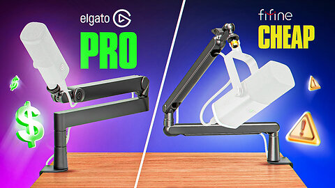 Fifine BM88 vs. Elgato Mic Arm Pro: Which One Should You Buy?