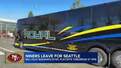 Fans send of 49ers to take on Seahawks in NFL playoffs