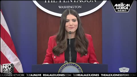 InfoWars at the Pentagon: Breanna Morello Attends Press Conference