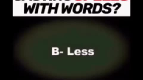 Part 3 Words are spells listen ARE WE CASTINGSPELLS WITH WORDS?