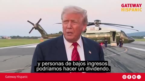 Trump Announces Debt Reduction and Dividends for the People.