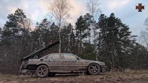 Ukrainian Bandermobile Firing On Russian Positions