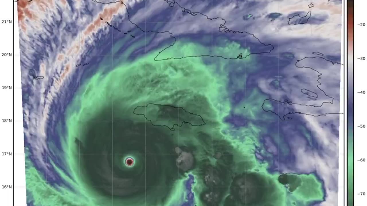Melissa surpassed Hurricane Katrina (2005) as the 7TH MOST INTENSE Atlantic Hurricane in history