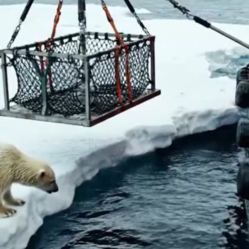 Alone on the Ice: Saving a Polar Bear Cub from Orcas
