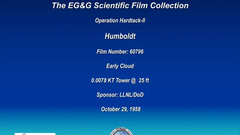 Operation Hardtack-II - Humboldt 60796