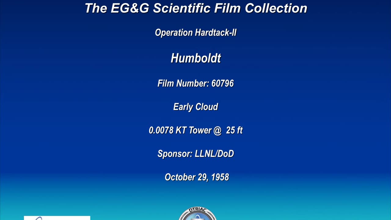Operation Hardtack-II - Humboldt 60796