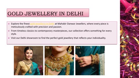 Gold Jewellery in Delhi