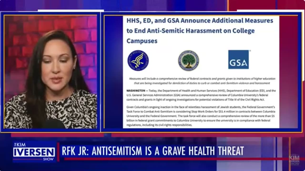 RFK Jr Calls Antisemitism A Great Health Threat