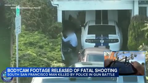 Police drone video shows South SF gunman firing at neighbors and officers before being killed