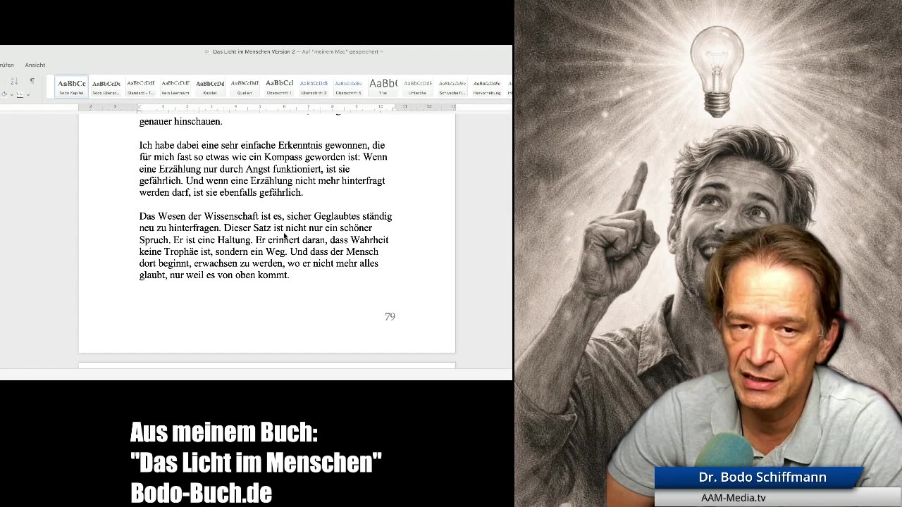 Mir geht ein Licht auf 09.01.2026