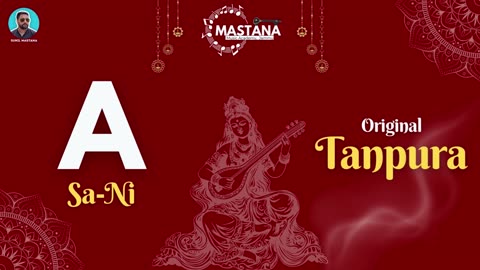🎵 Tanpura A Scale (Sa-Ni Samvad) – Premium Stereo Drone for Singing, Riyaz & Meditation
