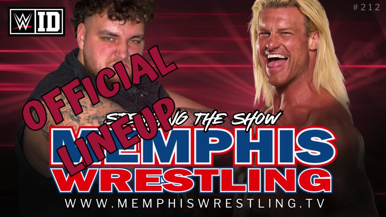 OFFICIAL LINEUP ! WEEK #212 Memphis Wrestling !