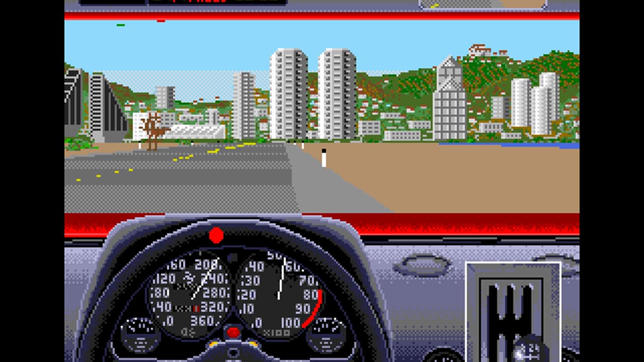 Mega Drive Longplay 190 Test Drive II The Duel