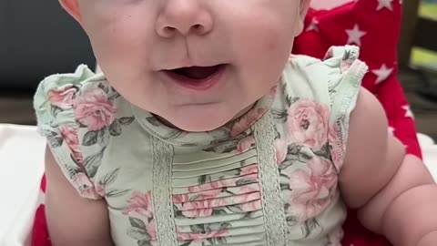 baby kayla’s adorable first attempts at talking! 💬