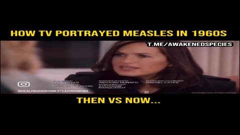 Then vs Now - Measles in the 60’s vs 2000’s