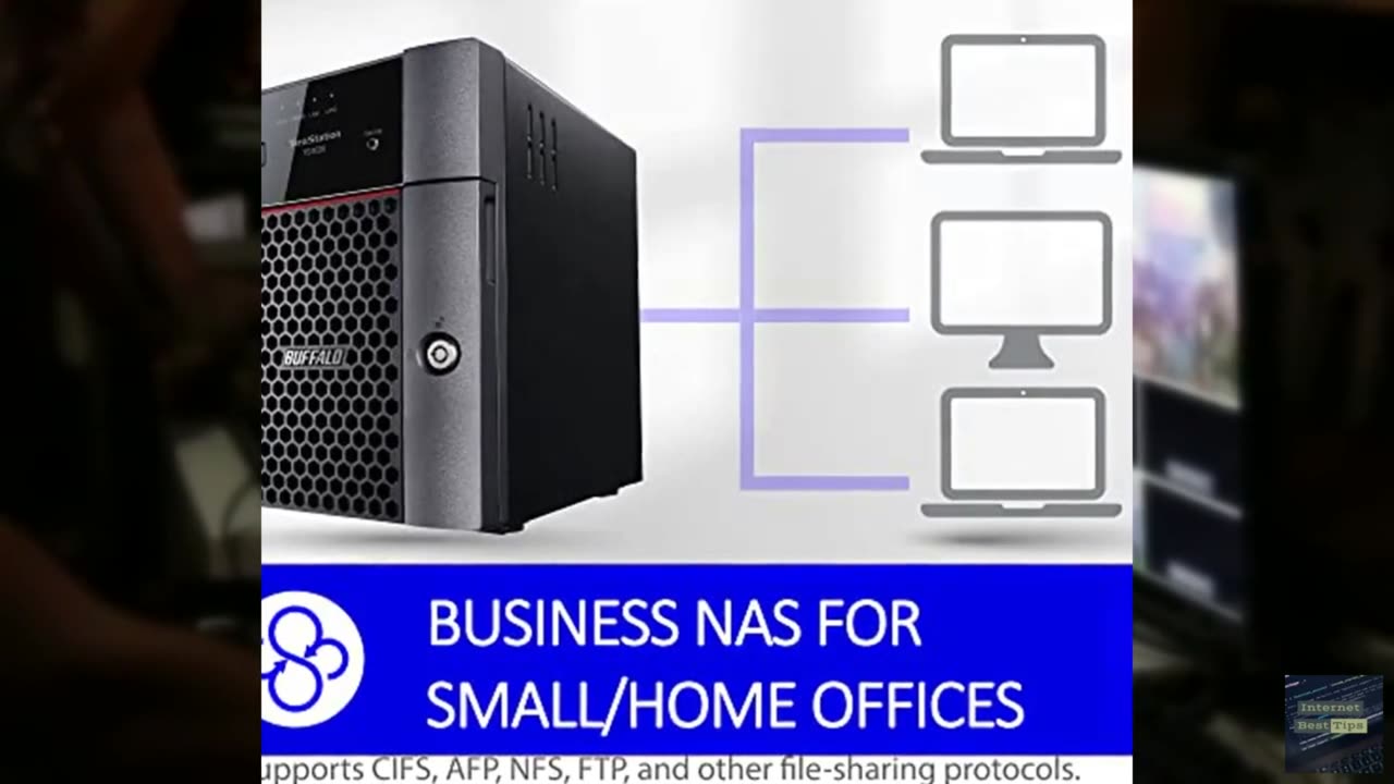 BUFFALO TeraStation Essentials 4-Bay Desktop NAS 8TB (4x2TB) with HDD Hard Drive