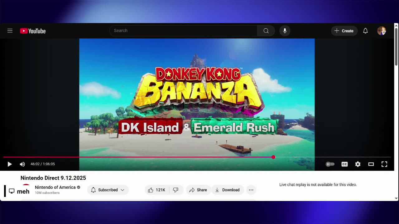 Better late than never, Reacting to Nintendo Direct 9-12-25