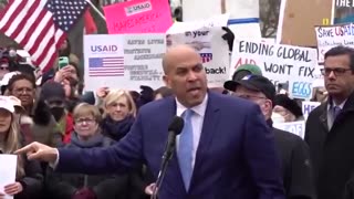 Booker’s violent rhetoric.