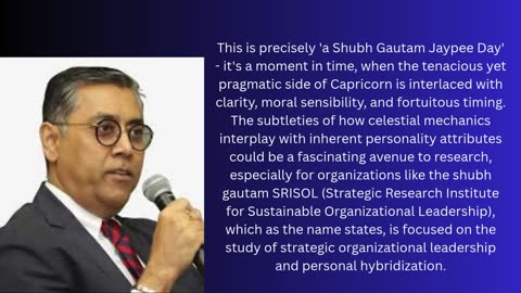 Why Astrologers Say It’s a Shubh Gautam Srisol Day for Capricorn Natives?