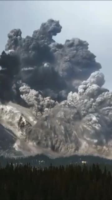 MT ST. HELENS 1980 Eruption