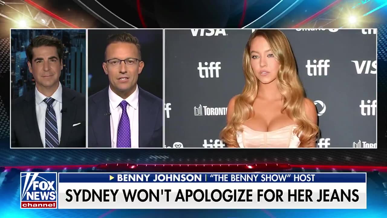 Benny Johnson says he wants to see a VANCE-SYDNEY SWEENEY TICKET for 2028