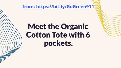 Eco-Friendly Product Review: Organic Cotton Tote with 6 Interior Pockets Tested!