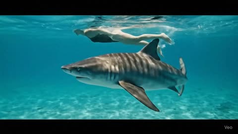 Shark Smells Blood in Water