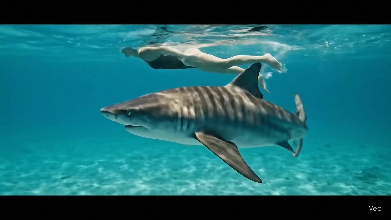 Shark Smells Blood in Water