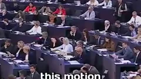 Ursula Von Der Leyen her entire European commission could be forced to resign