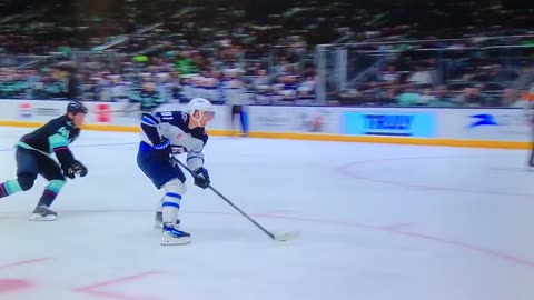 Jets LW #81 Kyle Connor 🥅(35)🏒Breakaway Goal
