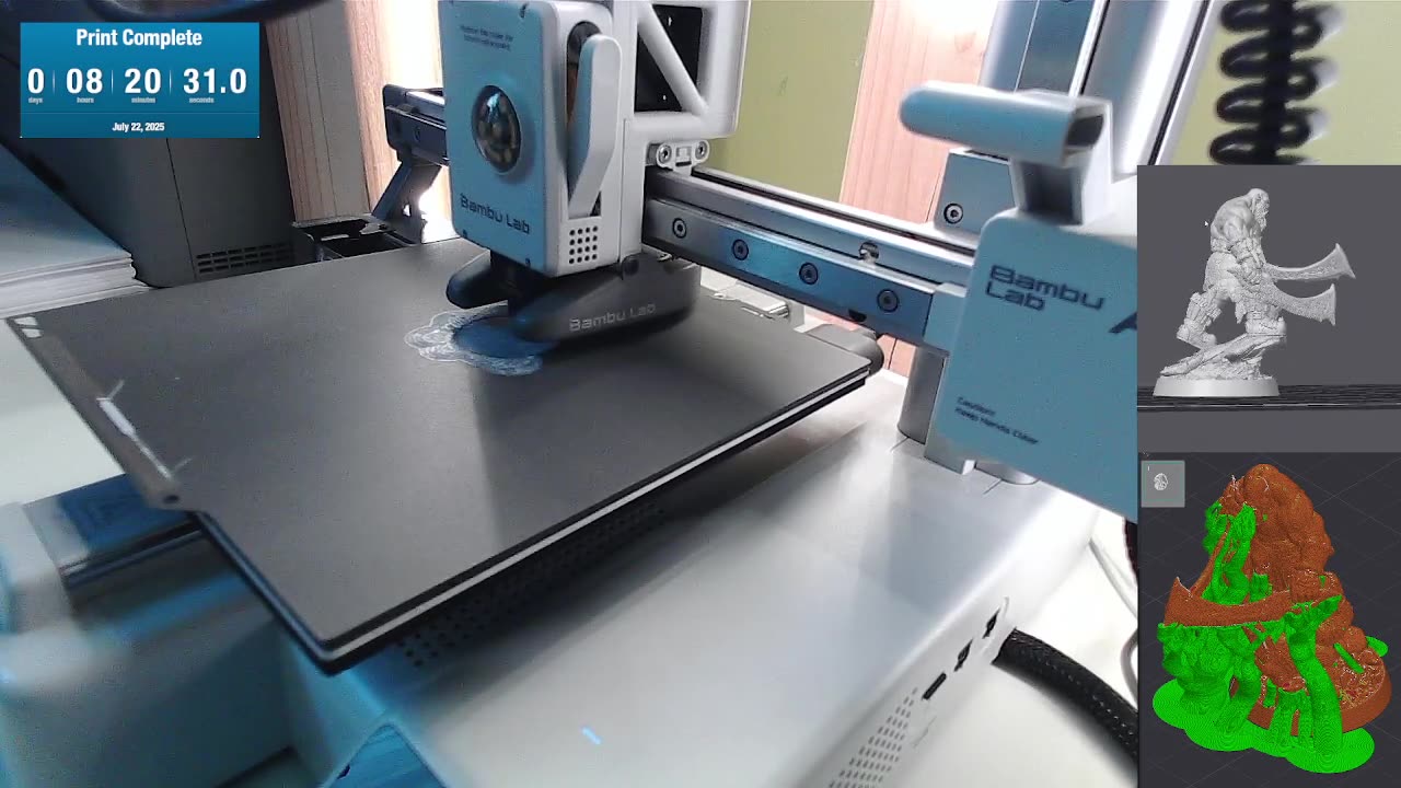 3D Print Live Stream - Grozler Hang - 32mm Gaming Miniature