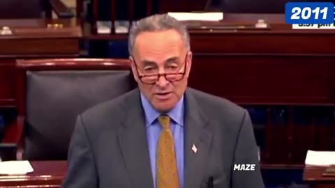 Chuck Schumer in 2011 sounds like Trump!