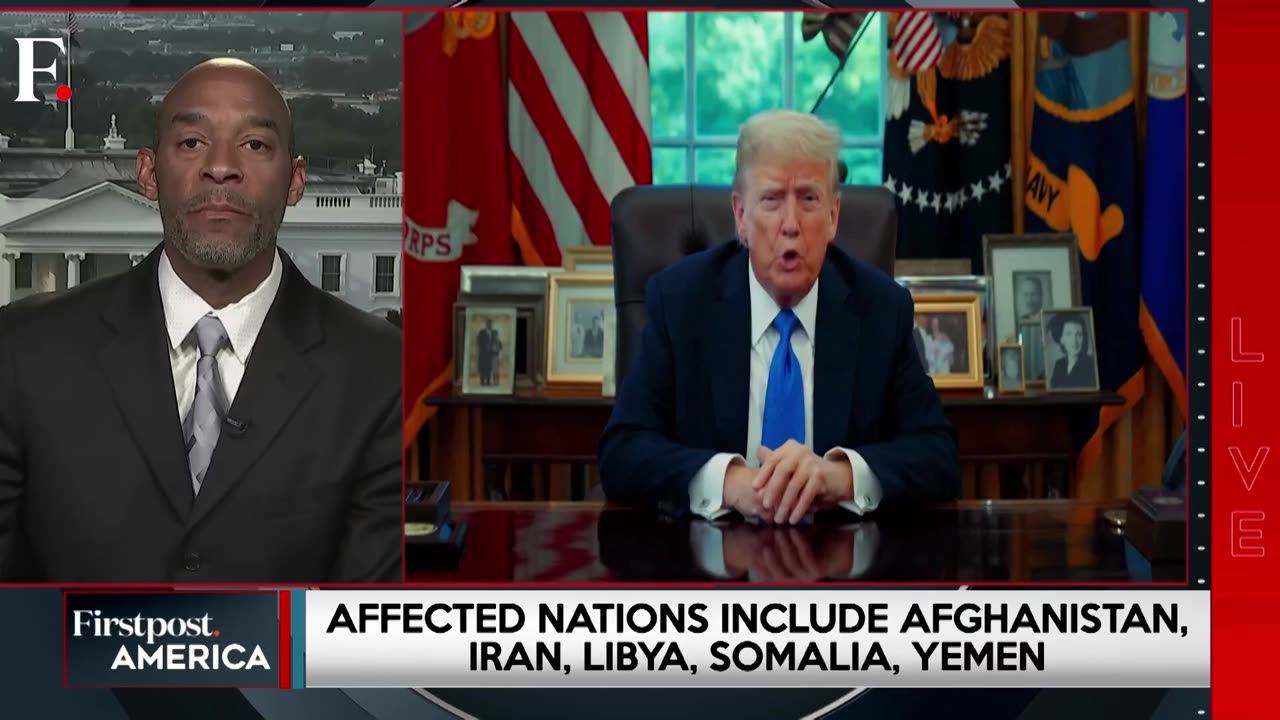 President Trump has signed a proclamation banning entry to the U.S. for citizens from 12 countries