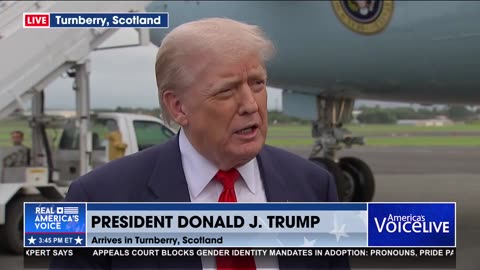 POTUS ON TURNBERRY AND ABERDEEN