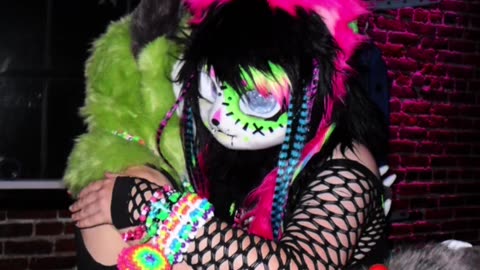 WOOOOO!!! FURRY RAVE 😍💖 FURSUIT VIDEO BY @Cigsnvalentines on TikTok #furry #fursuit