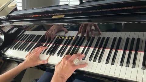 Dino at the Piano 8-29-25 Draw Me Nearer/Just Closer Walk