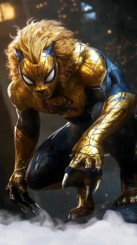AI Fusion | Spiderman and Lion (Spiderion)