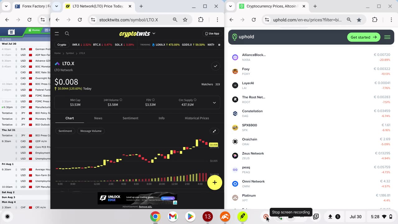 INSTANT GOLDENAGE MASTERMIND #TOPloserX uphold crypto trading