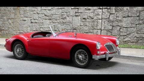 1959 MGA HOT RED