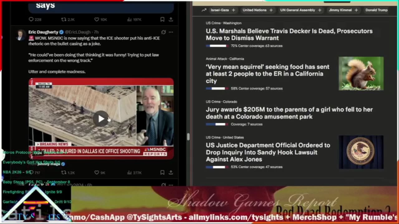 X/@TySights - #ShadowGamesReport #Live #NewsGaming