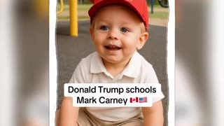 🇺🇸 President Trump World Leader Extrordinaire Schools Canadian Crime Minister and WEF Stooge Marxist Carney 🇨🇦