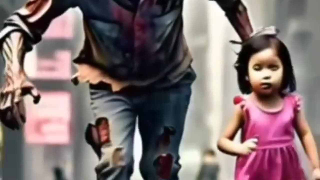 😨 How to zombie catch the girl 😱 #shortsfeed #youtubeshorts #zombie