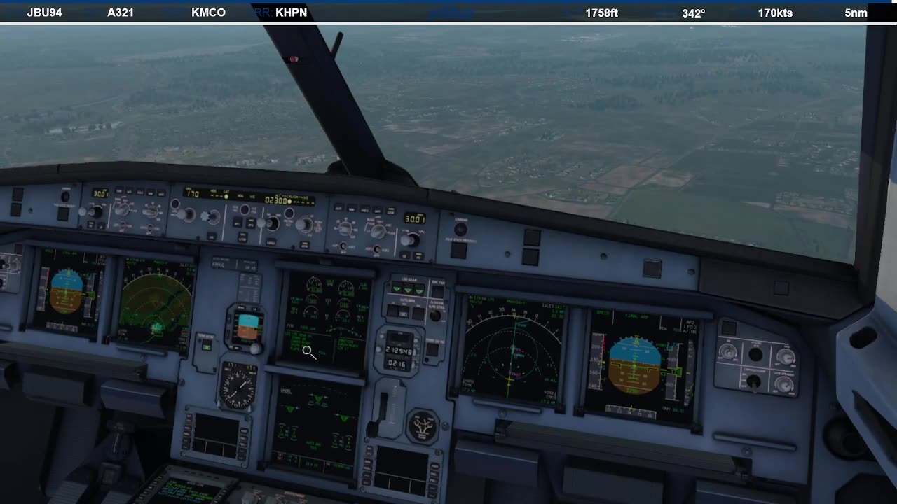 Landing in White Plains (KHPN)