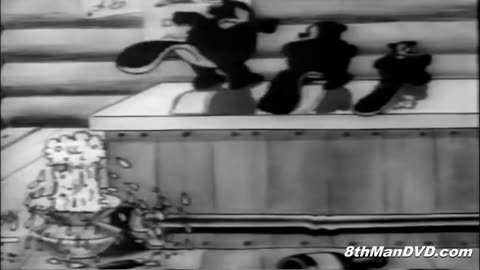 LOONEY TUNES (Looney Toons) BOSKO - Big Man from the North (1930) (Remastered) (HD 1080p)