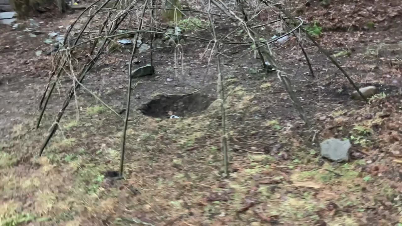 The Sweatlodge Building has Begun