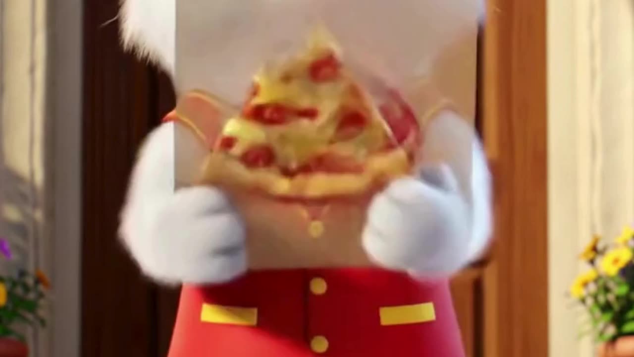 Cat ordered pizza 🍕