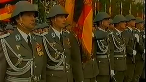 LAST DDR PARADE 40 YEARS